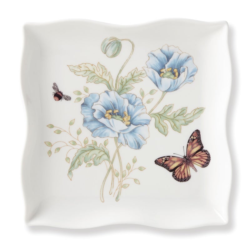 Lenox Butterfly Meadow Square Dish, 0.65 LB, Multi - Image 1